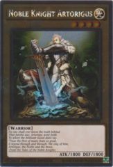 Noble Knight Artorigus - NKRT-EN003 - Platinum Rare - Limited Edition